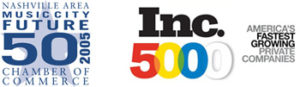 nashville area future 50 logo and inc 5000 logo